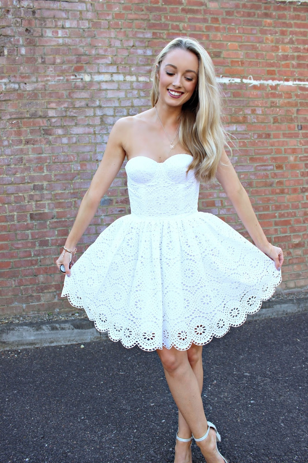 Cute White Lace Short 2018 Homecoming Dress,lace Birthday Party Dress ...