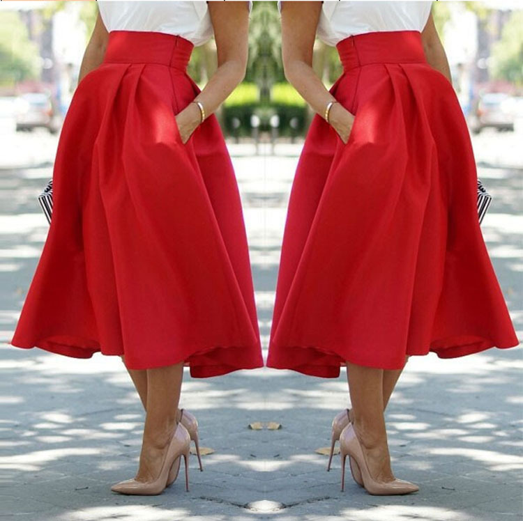 New Style Red Sexy Fashion Skirt,Red Skirt on Luulla